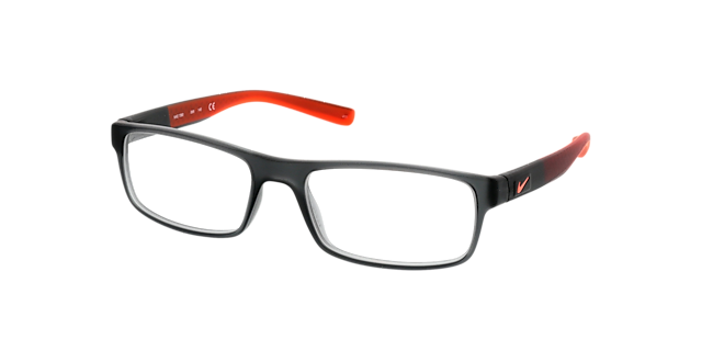 NK 7090 Grijs KunststofEyeglass Frames van B24, Hoekweergave