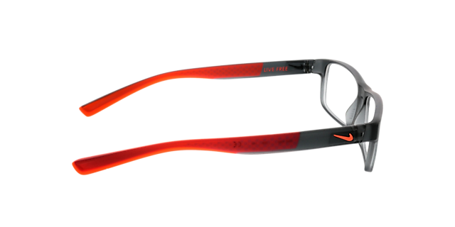 NK 7090 Grijs KunststofEyeglass Frames van B24, Zijaanzicht