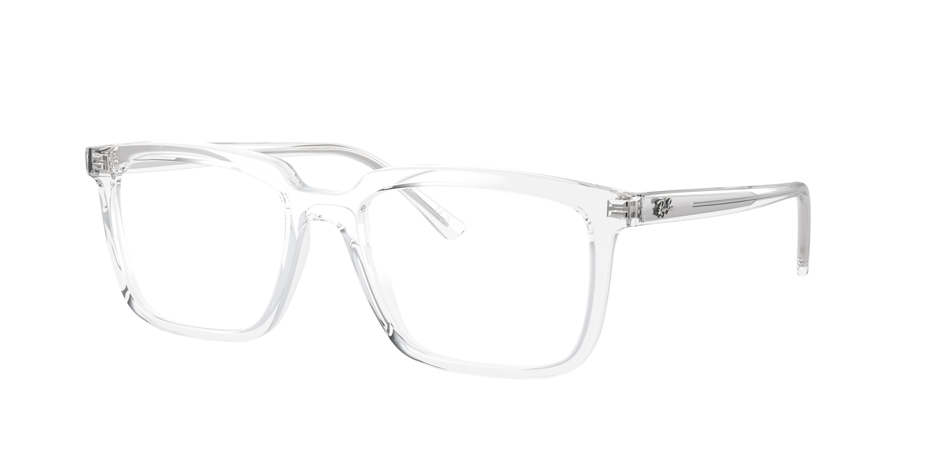 RB7239 Transparant KunststofEyeglass Frames van B24, Hoekweergave