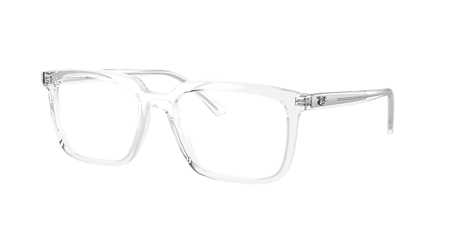 RB7239 Transparant KunststofEyeglass Frames van B24, Hoekweergave