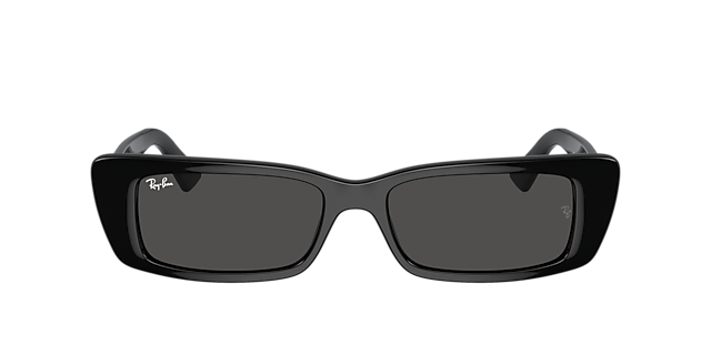 RB4425 Zwart KunststofSunglass Frames van B24, met getinte lenzen