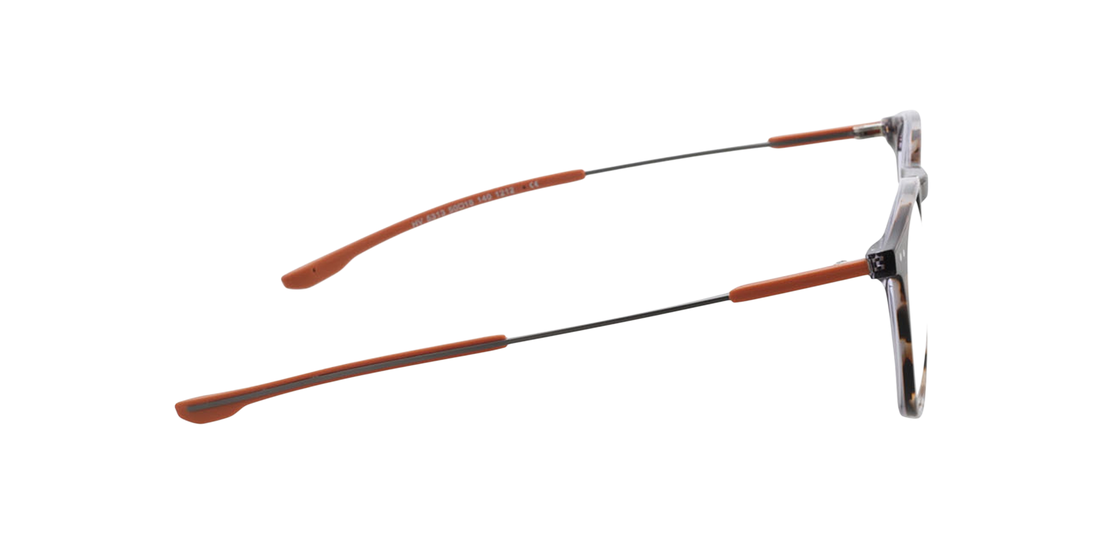 Malibu Tweelaags Havana AcetaatEyeglass Frames van B24, Zijaanzicht