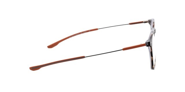 Malibu Tweelaags Havana AcetaatEyeglass Frames van B24, Zijaanzicht