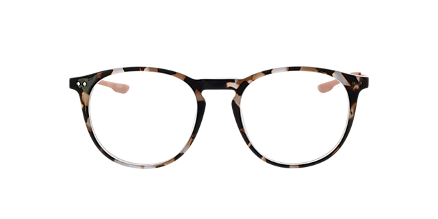 Malibu Tweelaags Havana AcetaatEyeglass Frames van B24, Vooraanzicht