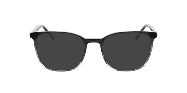Hawkins Gradient Grey Horn & Dark Grey AcetatEyeglass Frames von B24, mit getönten Gläsern