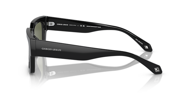 AR8184U Schwarz AcetatSunglass Frames von B24, Seitenansicht