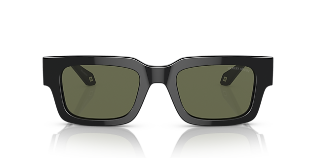 AR8184U Schwarz AcetatSunglass Frames von B24, Vorderansicht