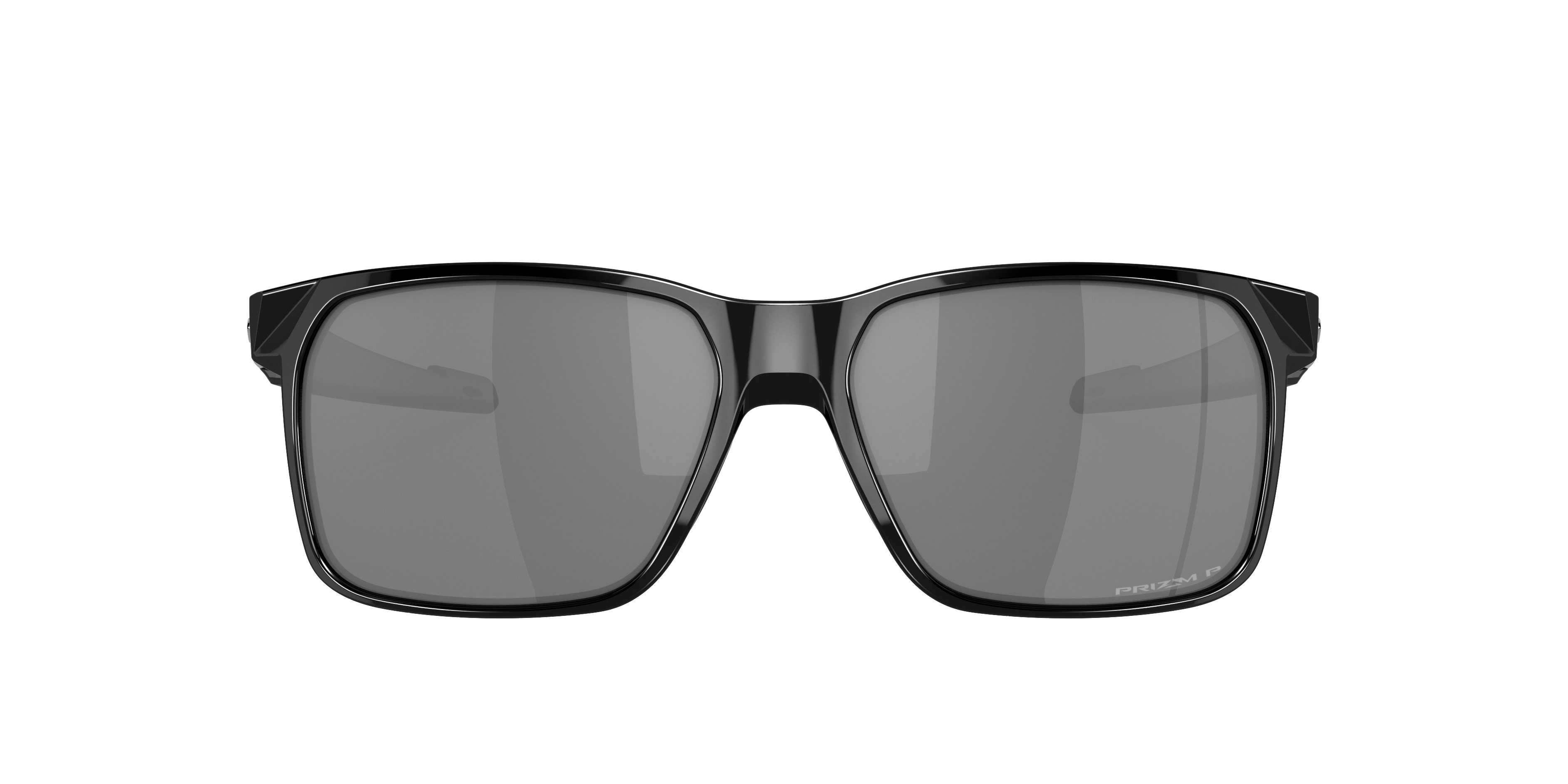 Portal X Schwarz glänzend KunststoffSunglass Frames von B24, mit getönten Gläsern