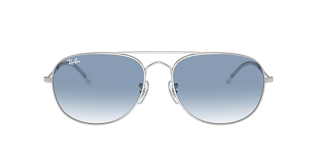 Bain Bridge Silber MetallSunglass Frames von B24, mit getönten Gläsern