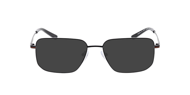 Cardiff Mattschwarz MetallEyeglass Frames von B24, mit getönten Gläsern