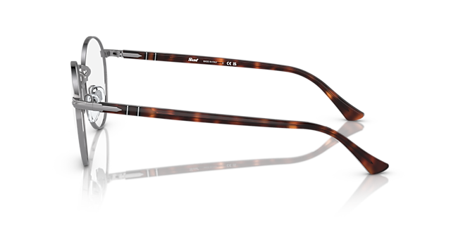 PO1008V Gunmetal MetallEyeglass Frames von B24, Seitenansicht