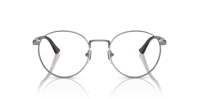 PO1008V Gunmetal MetallEyeglass Frames von B24, Vorderansicht