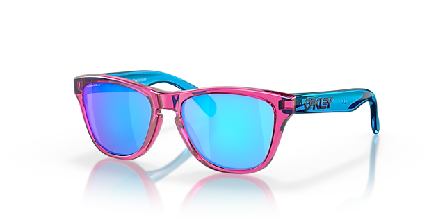 Frogskins™ XXS (Youth Fit) Acid Pink KunststoffSunglass Frames von B24, Dreiviertelansicht