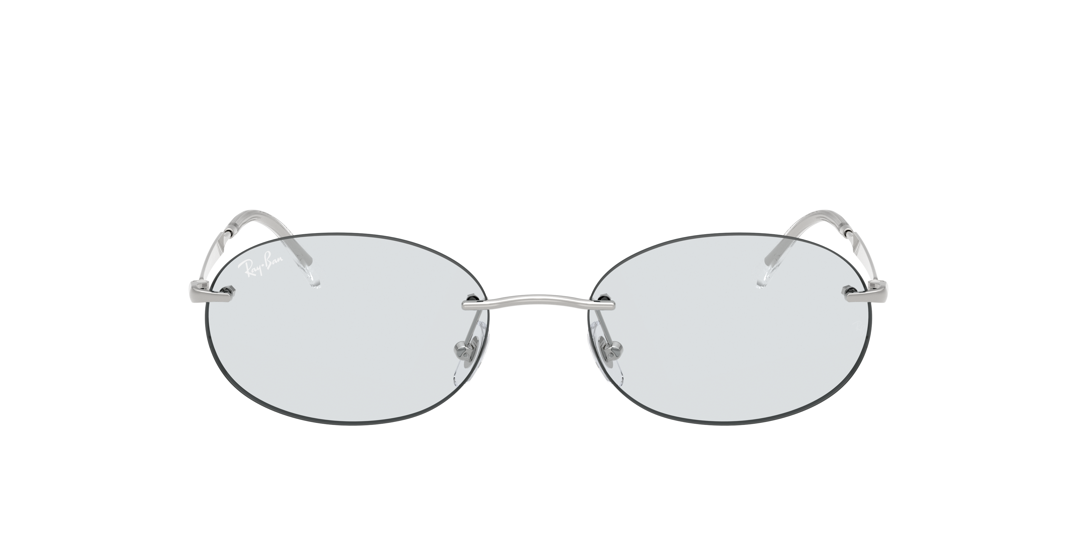 RB3767 Silber MetallSunglass Frames von B24, mit getönten Gläsern