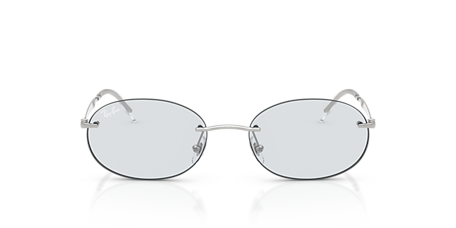 RB3767 Silber MetallSunglass Frames von B24, Vorderansicht