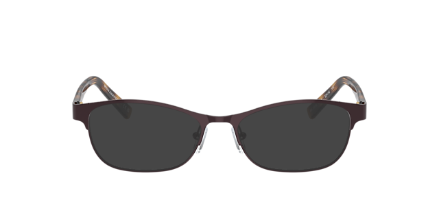 AX1010 Matbruin MetaalEyeglass Frames van B24, met getinte lenzen