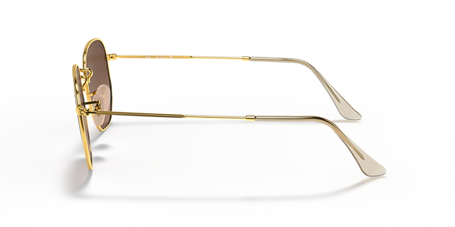 RB3548N Arista goud MetaalSunglass Frames van B24, Zijaanzicht