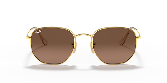 RB3548N Arista goud MetaalSunglass Frames van B24, Vooraanzicht