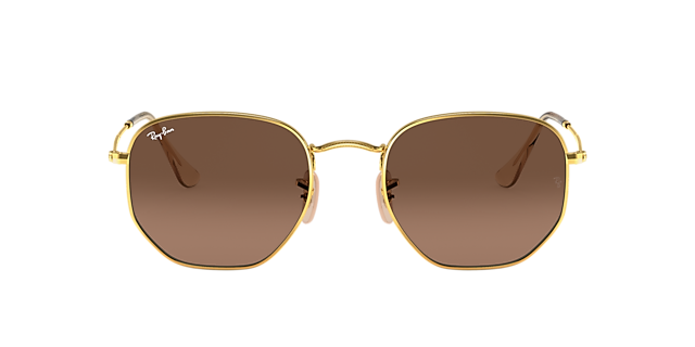 RB3548N Arista goud MetaalSunglass Frames van B24, met getinte lenzen