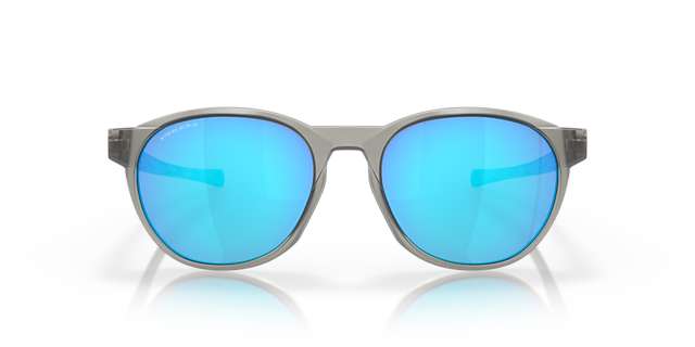 Reedmace Matte Grey Ink KunststoffSunglass Frames von B24, Vorderansicht