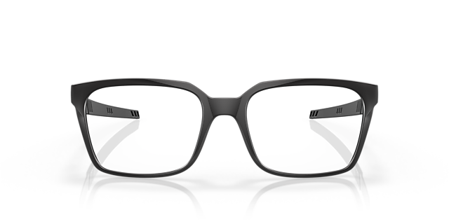 Dehaven Schwarz satiniert KunststoffEyeglass Frames von B24, Vorderansicht