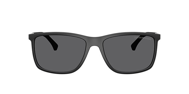 EA4058 Rubber Black KunststoffSunglass Frames von B24, mit getönten Gläsern