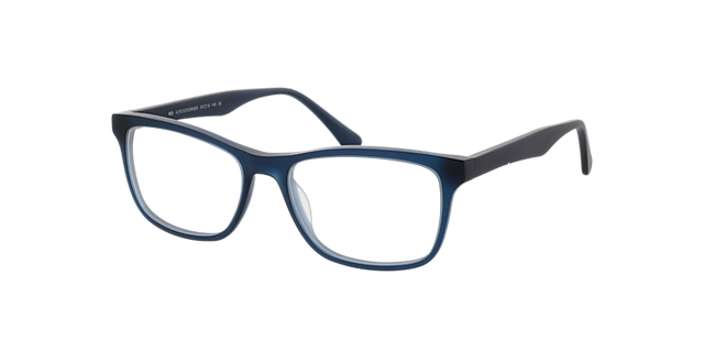 Recife Blauw AcetaatEyeglass Frames van B24, Hoekweergave