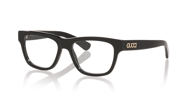 GG1795O Schwarz AcetatEyeglass Frames von B24, Dreiviertelansicht