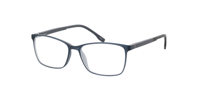 Pecos Crystal Hellblau KunststoffEyeglass Frames von B24, Dreiviertelansicht