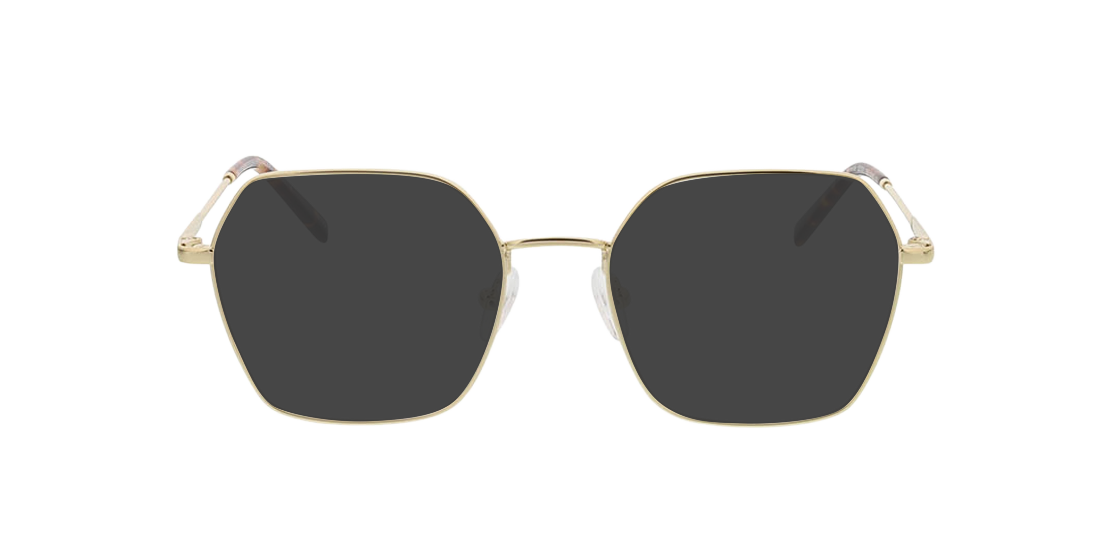 Miranda Gold  &  Havana MetallEyeglass Frames von B24, mit getönten Gläsern