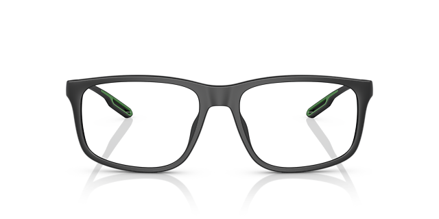 EA3209U Matt Schwarz KunststoffEyeglass Frames von B24, Vorderansicht