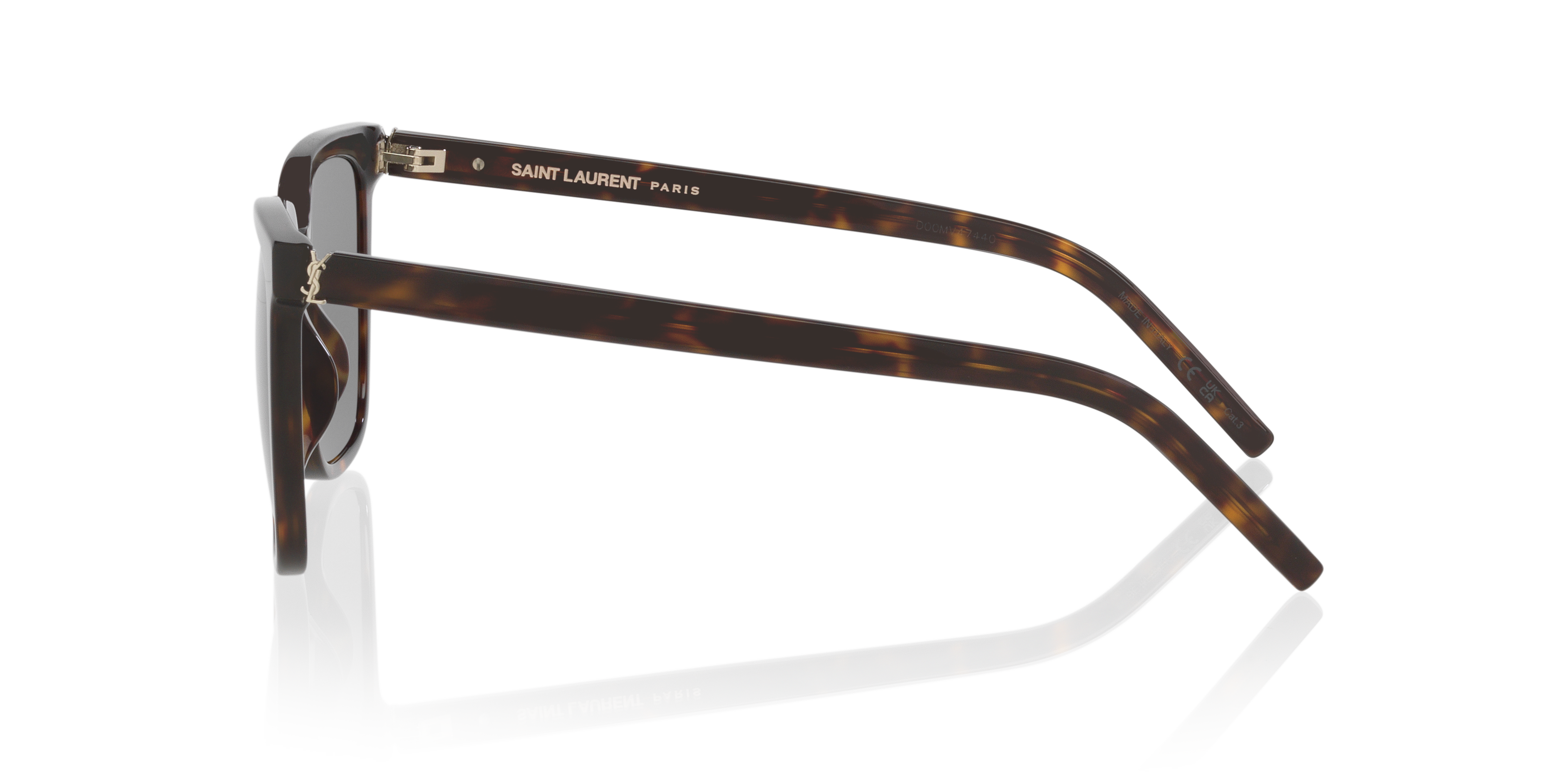 SL M146 Tortoise AcetaatSunglass Frames van B24, Zijaanzicht