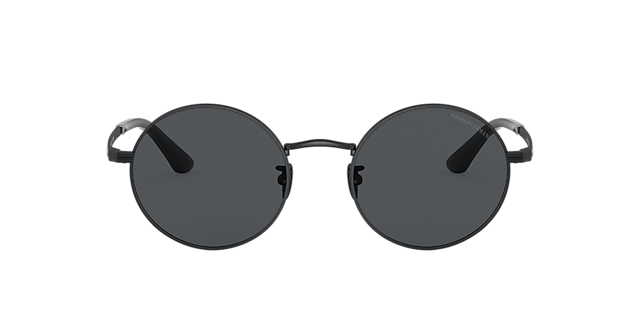 AR6140 Matzwart MetaalSunglass Frames van B24, met getinte lenzen