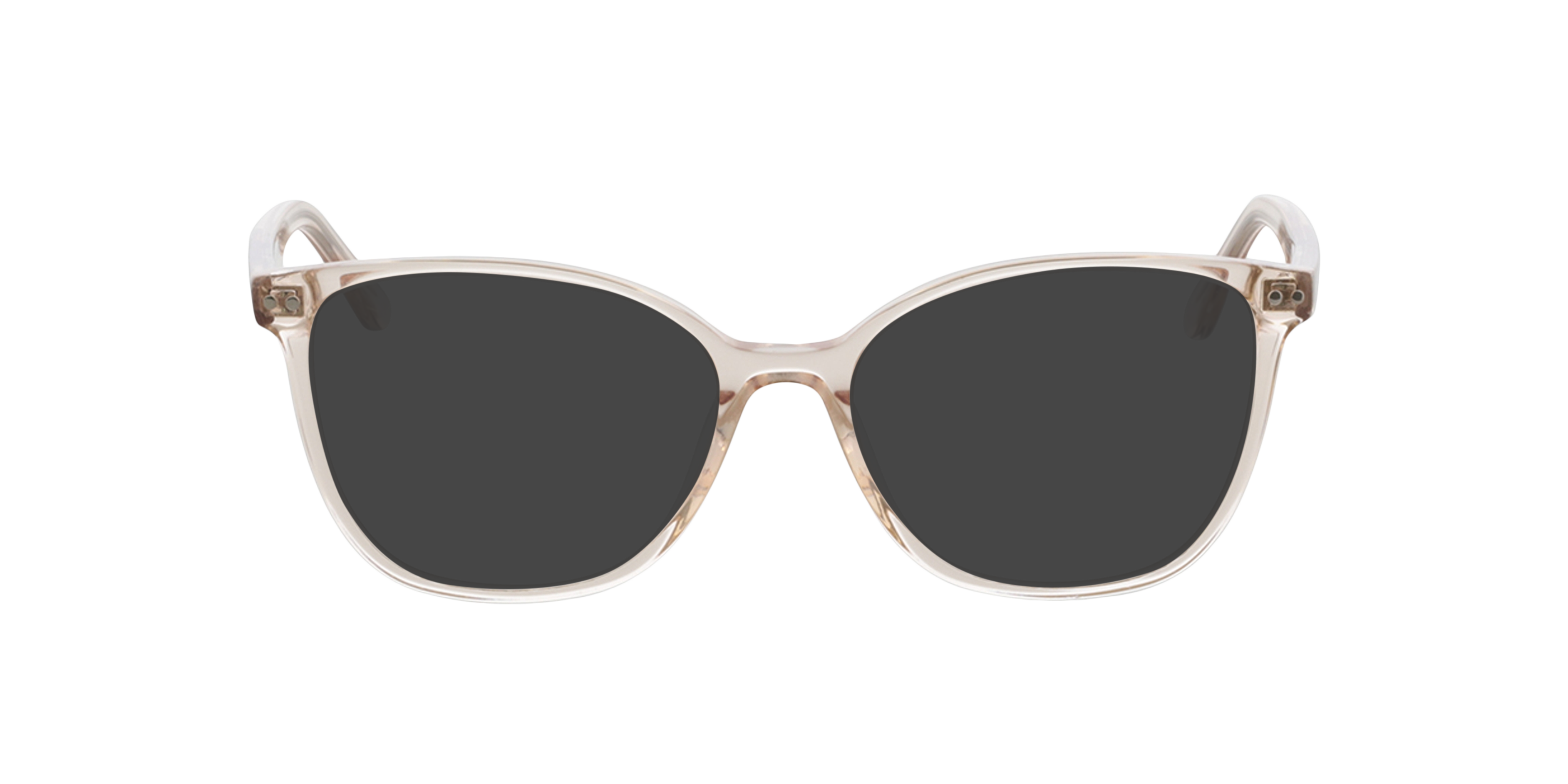 Rosy Kristallrosa AcetatEyeglass Frames von B24, mit getönten Gläsern