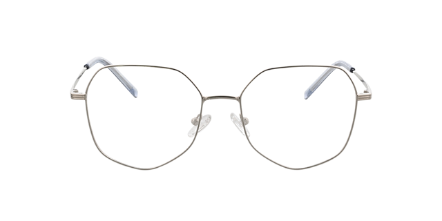 Blair Silber MetallEyeglass Frames von B24, Vorderansicht