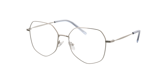 Blair Silber MetallEyeglass Frames von B24, Dreiviertelansicht