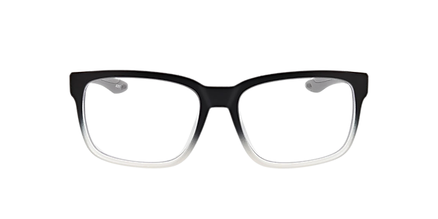 Dynamic Gradient Crystal Black KunststoffEyeglass Frames von B24, Vorderansicht