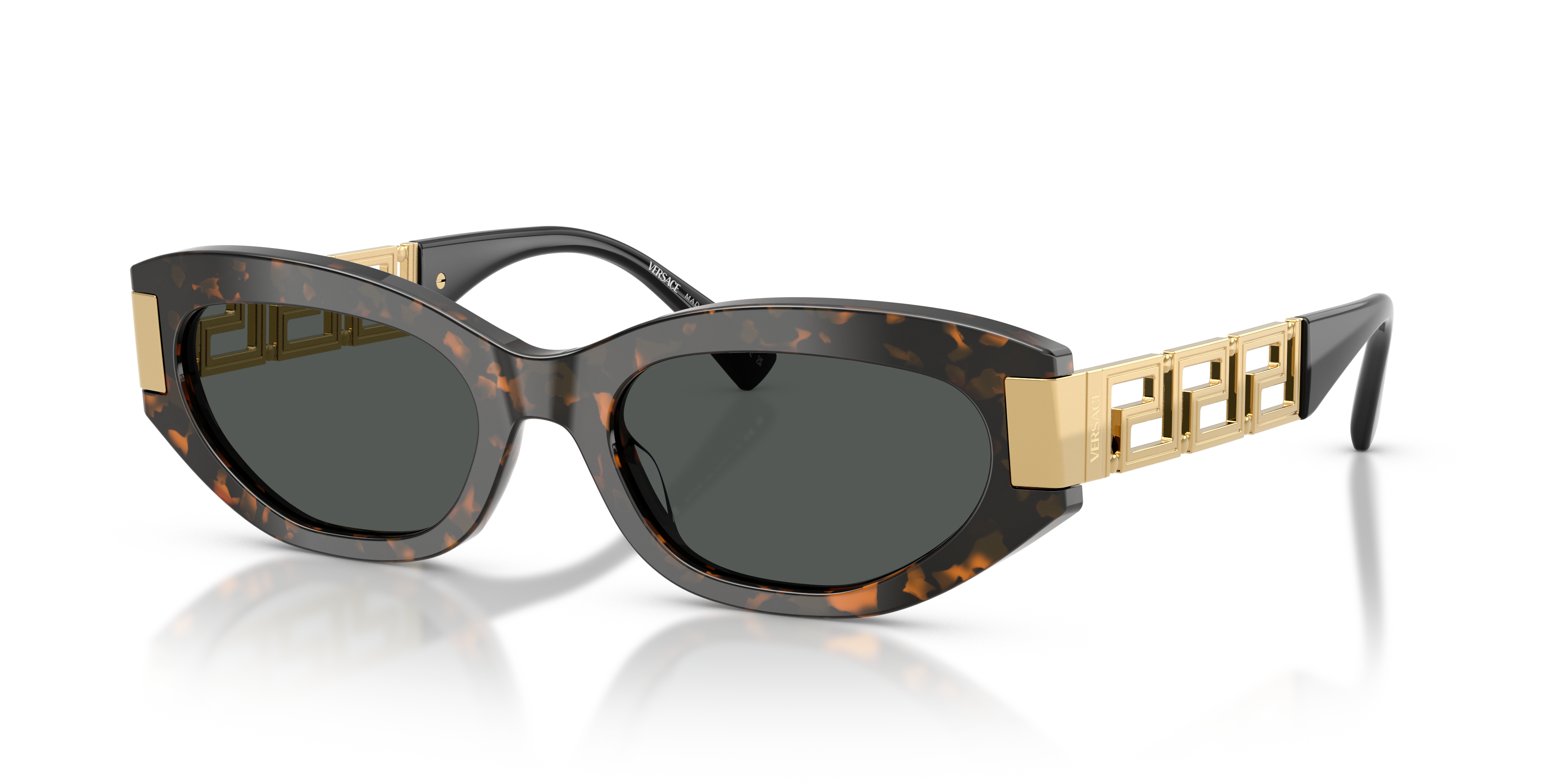 VE4501 Brown Tortoise AcetaatSunglass Frames van B24, Hoekweergave