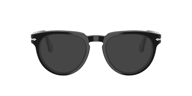 PO3377V Schwarz AcetatEyeglass Frames von B24, mit getönten Gläsern