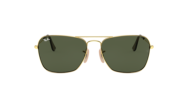 RB3136 Arista Gold MetallSunglass Frames von B24, mit getönten Gläsern