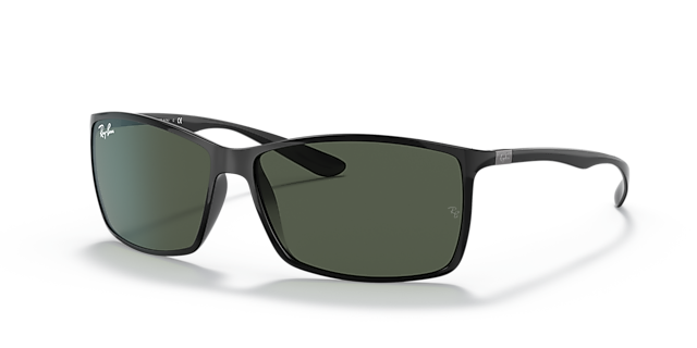 RB4179 Zwart KunststofSunglass Frames van B24, Hoekweergave