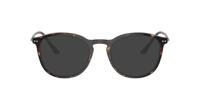 AR7125 Donker Havana AcetaatEyeglass Frames van B24, met getinte lenzen