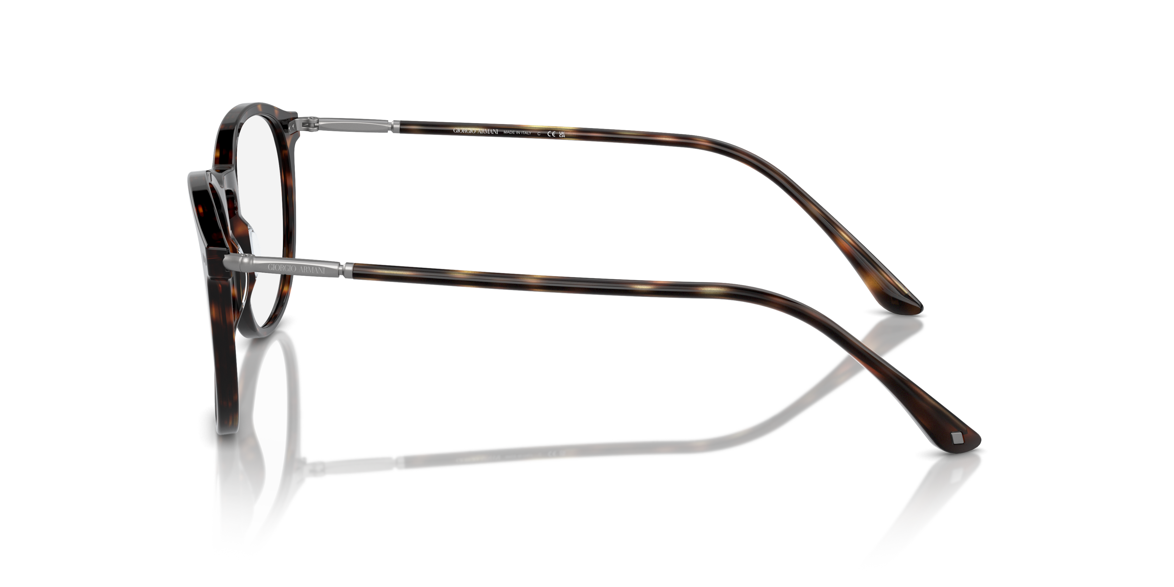 AR7125 Dunkelhavana AcetatEyeglass Frames von B24, Seitenansicht