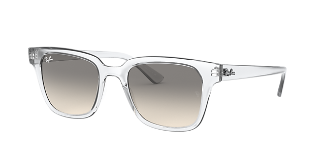 RB4323 Transparant KunststofSunglass Frames van B24, Hoekweergave