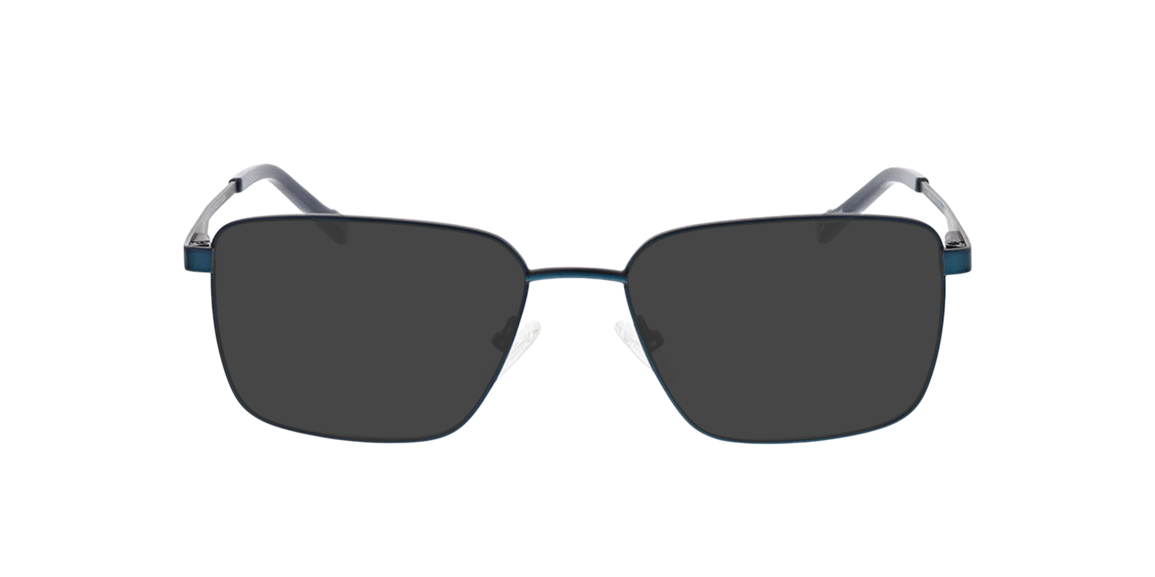 Derby Matblauw  &  matzwart MetaalEyeglass Frames van B24, met getinte lenzen