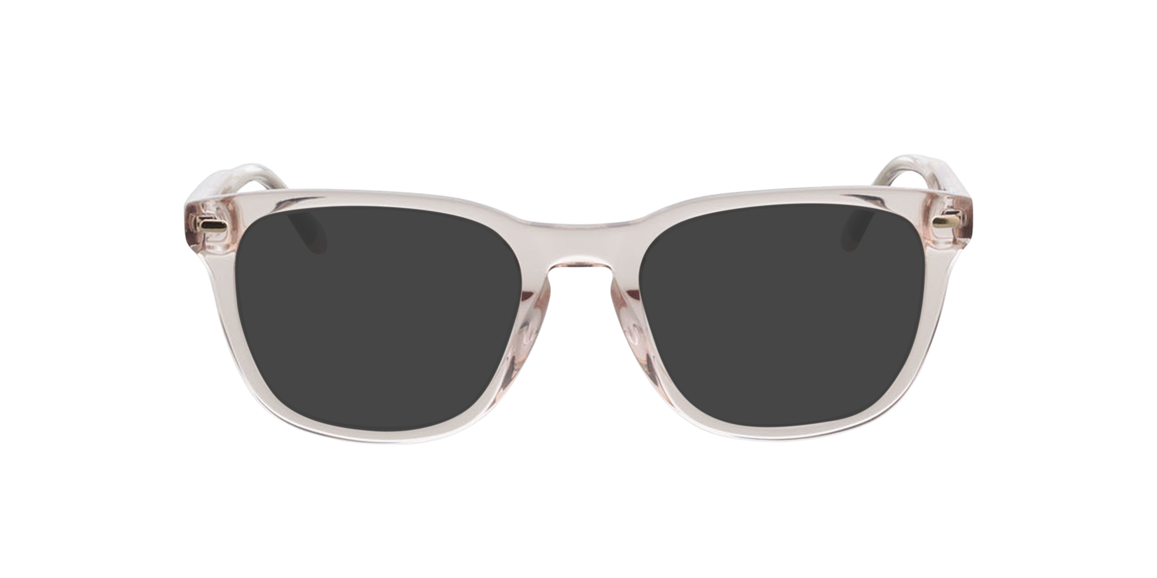 Bel Air Crystal Nude  &  Purple  &  Pink AcetatEyeglass Frames von B24, mit getönten Gläsern