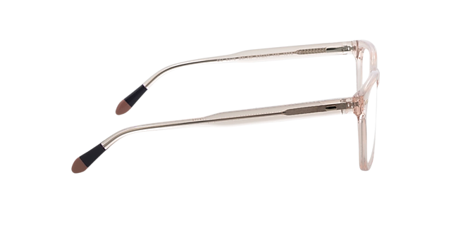 Bel Air Kristal nude  &  paars  &  roze AcetaatEyeglass Frames van B24, Zijaanzicht