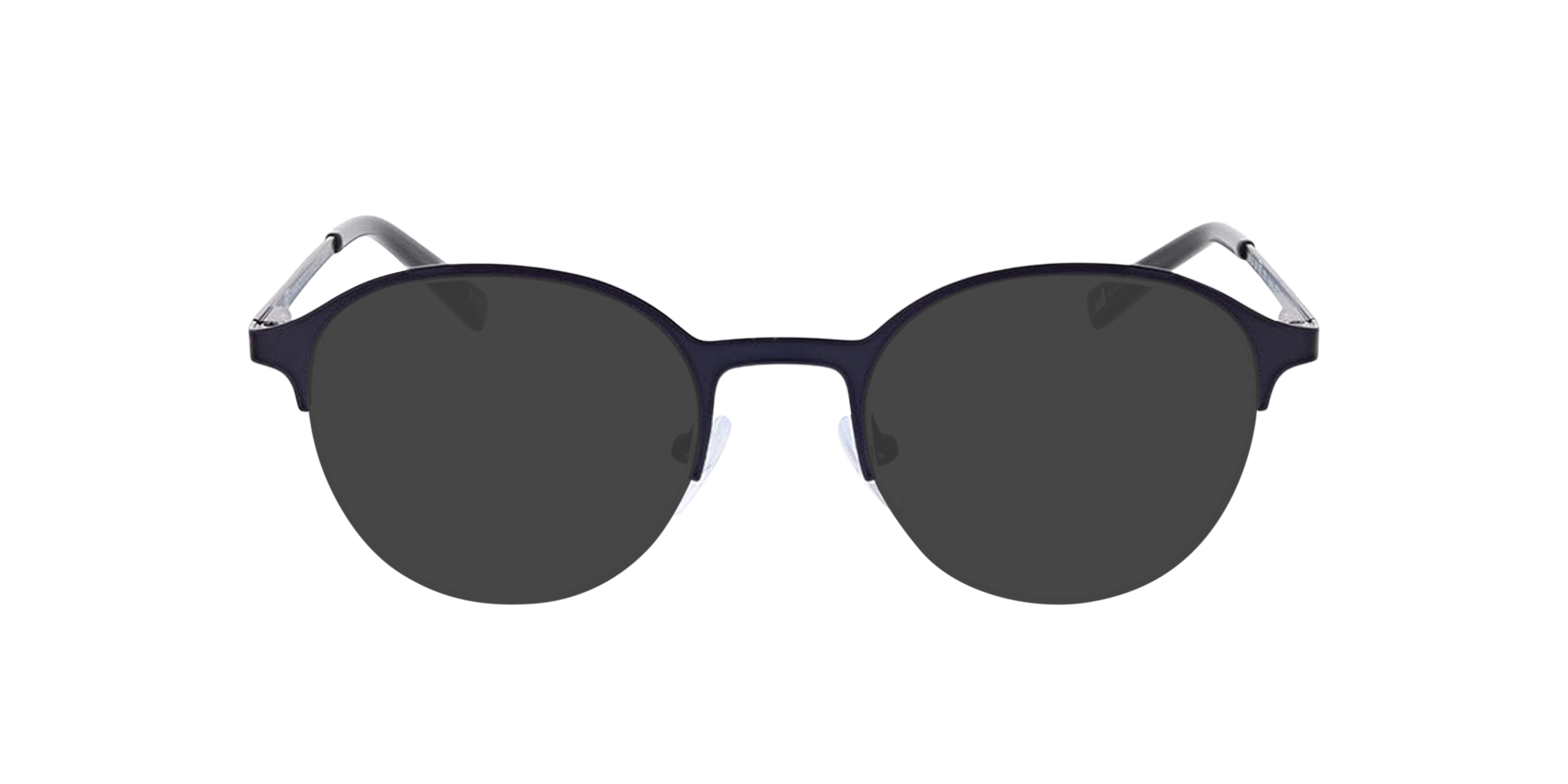 Helsinki Matt Navy Blue MetallEyeglass Frames von B24, mit getönten Gläsern