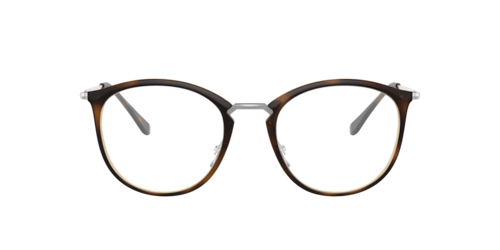 Ray-Ban - RB7140, Damen, Havana/Transparent/Black On Transparent, Größe: Durchschnittlich