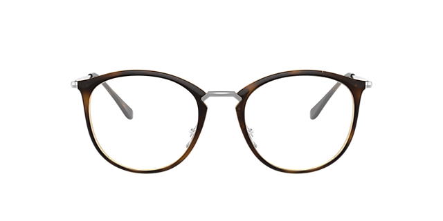 RB7140 Havana KunststofEyeglass Frames van B24, Vooraanzicht